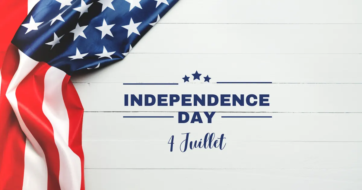 « Happy Independence Day » à tous nos clients, partenaires et amis américains!