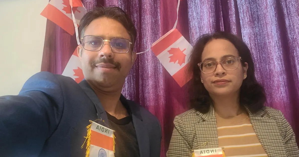 Nancy et Varinder Sharma choisissent le Canada!